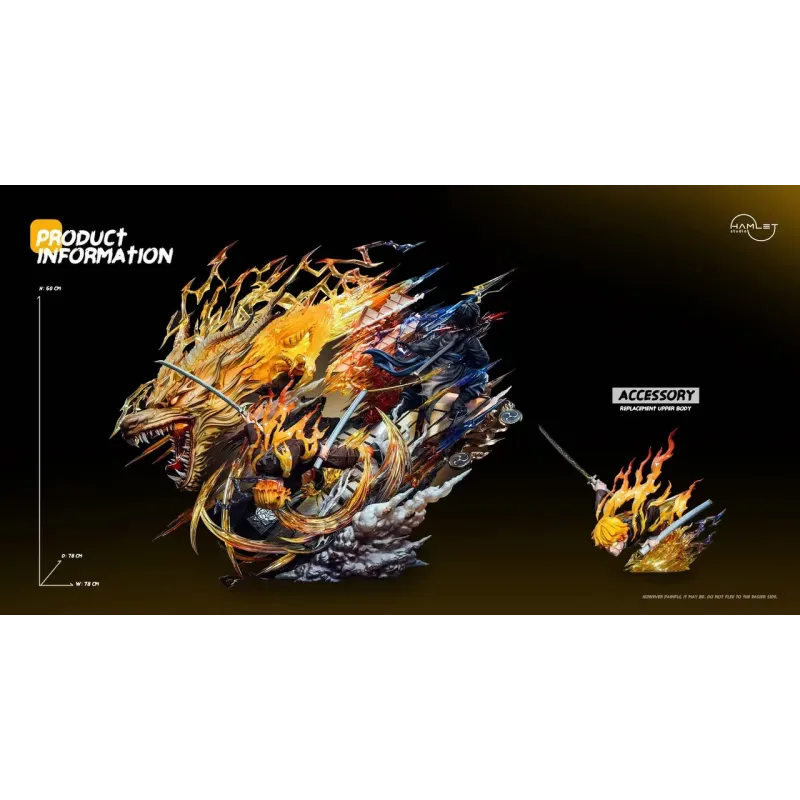 Kimetsu no Yaiba Zenitsu Agatsuma God of Thunder Hamlet Studio