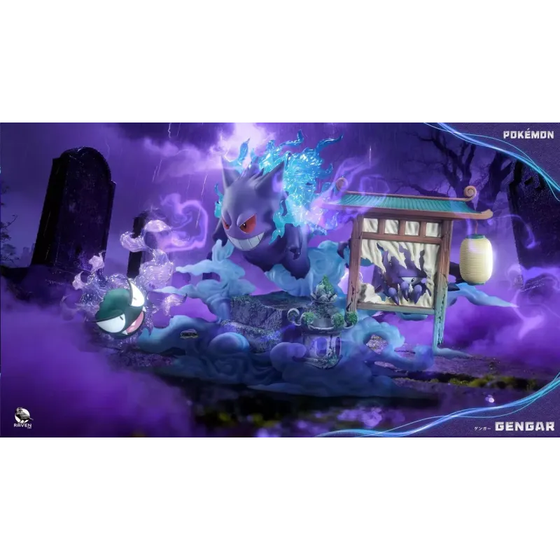 Pokemon Gengar Raven Studio