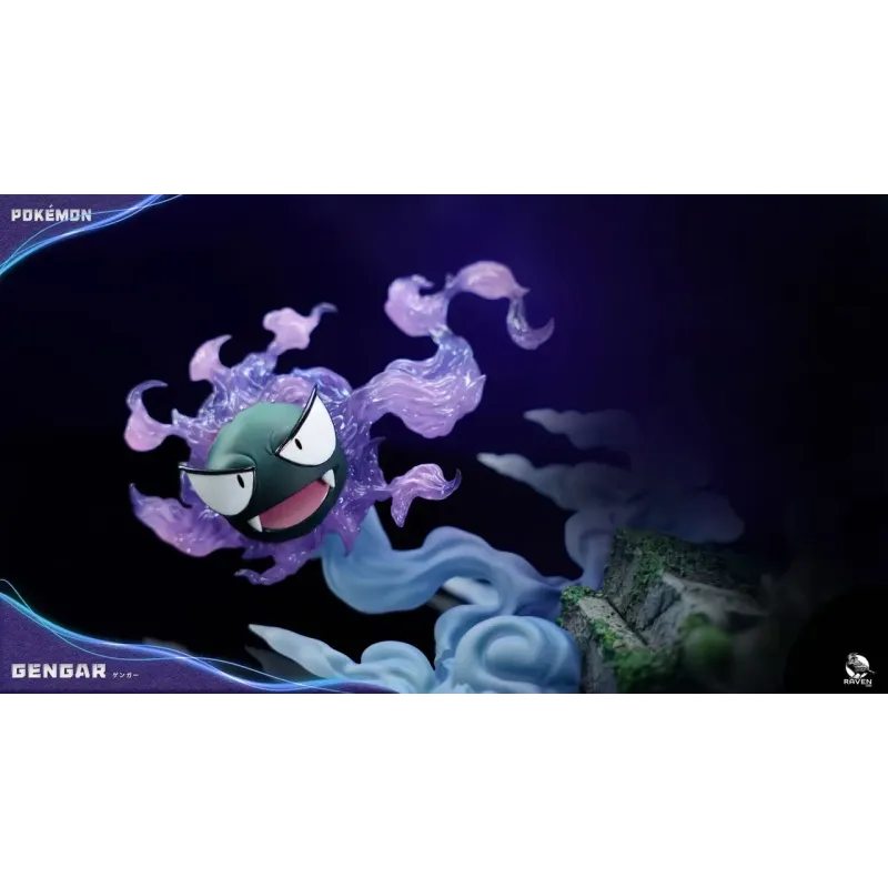 Pokemon Gengar Raven Studio
