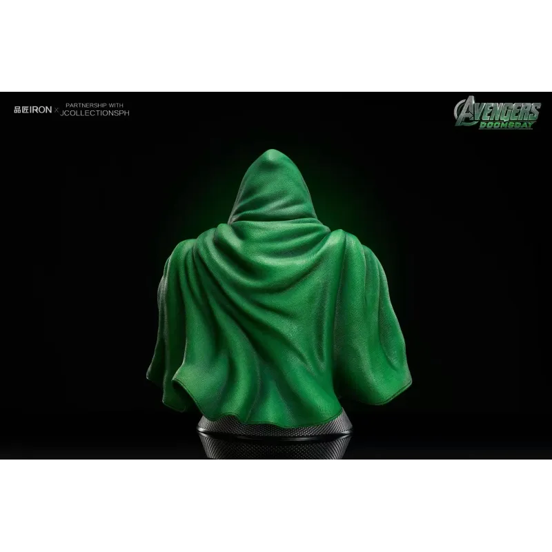 Marvel Dr Doom Bust Pin Jiang Iron Studio