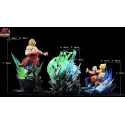 Dragon Ball Z Goku Gohan Goten vs Broly Kylin Studio