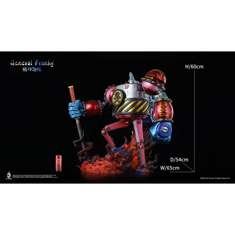 One Piece General Franky V2 DX Studio