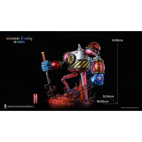 One Piece General Franky V2 DX Studio