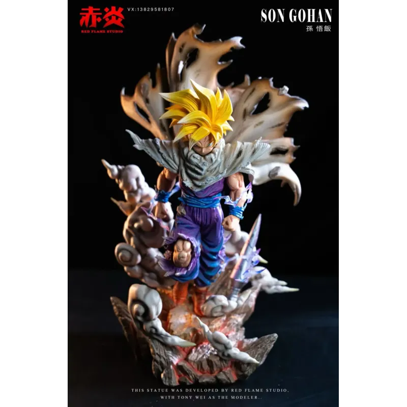 Dragon Ball Z Gohan SSJ Red Flame Studio