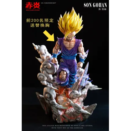 Dragon Ball Z Gohan SSJ Red Flame Studio