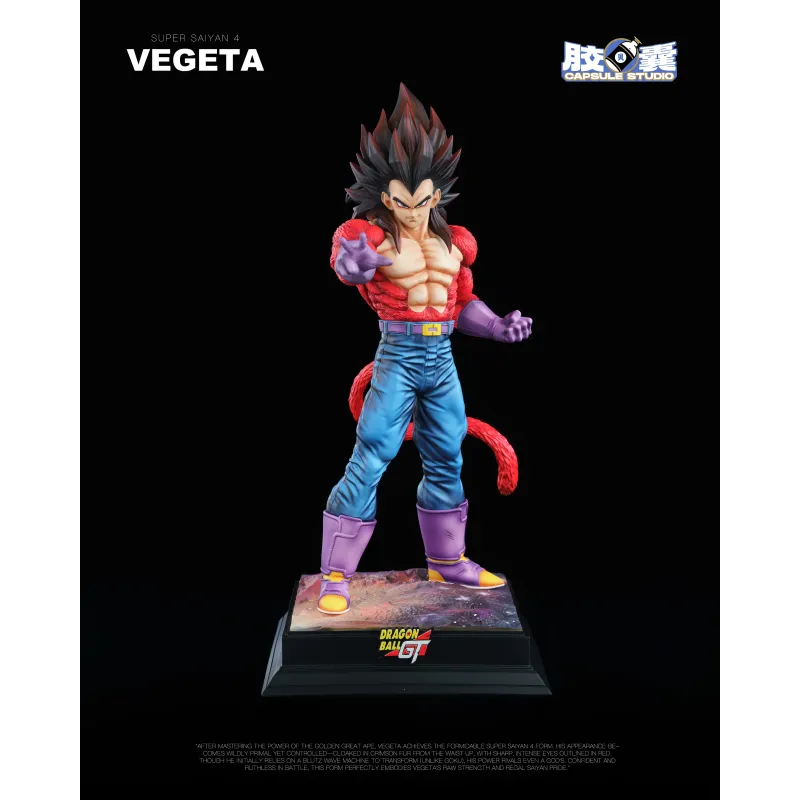Dragon Ball GT Vegeta SSJ4 EX Capsule Studio