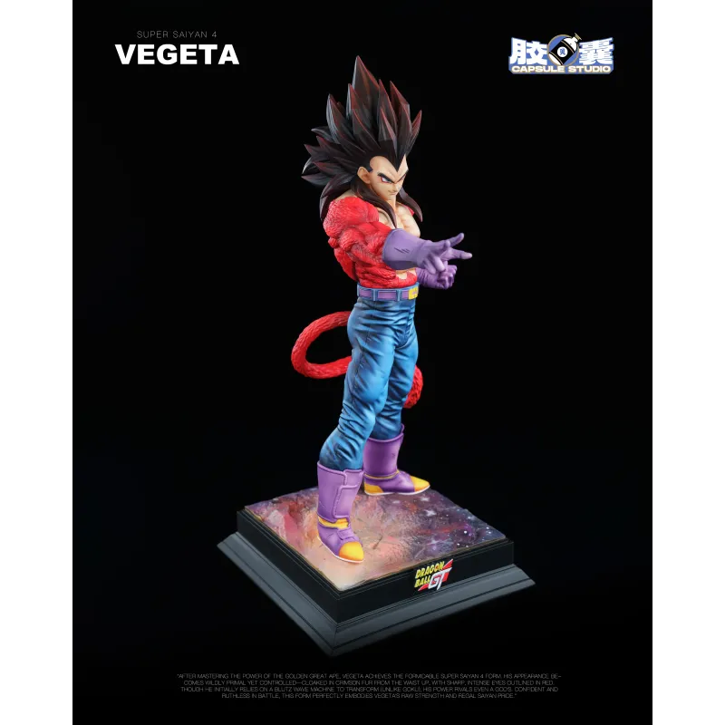 Dragon Ball GT Vegeta SSJ4 EX Capsule Studio
