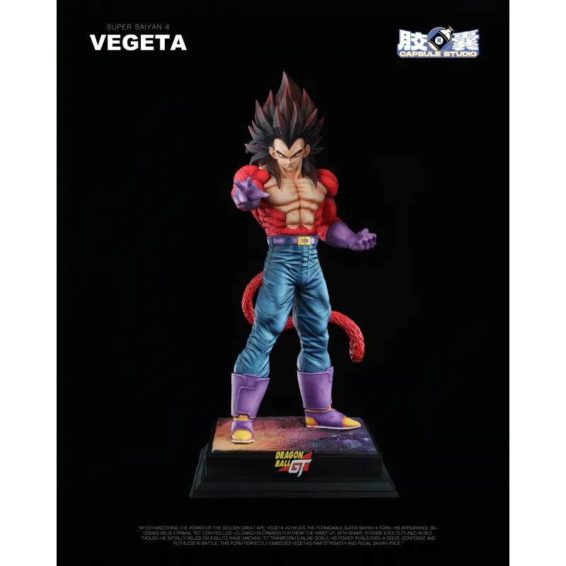 Dragon Ball GT Vegeta SSJ4 EX Capsule Studio