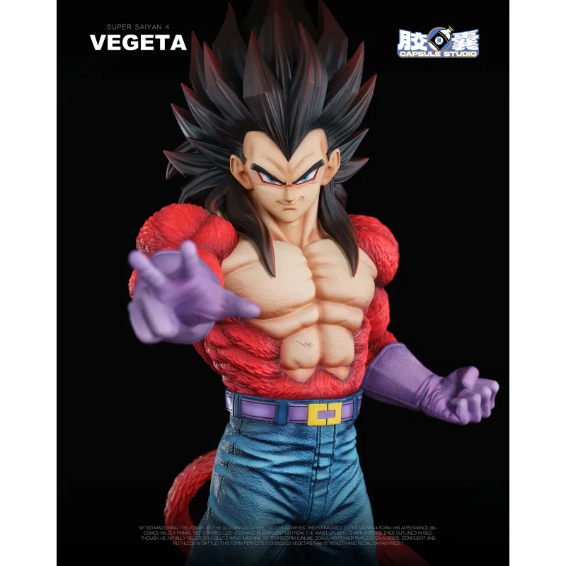 Dragon Ball GT Vegeta SSJ4 EX Capsule Studio