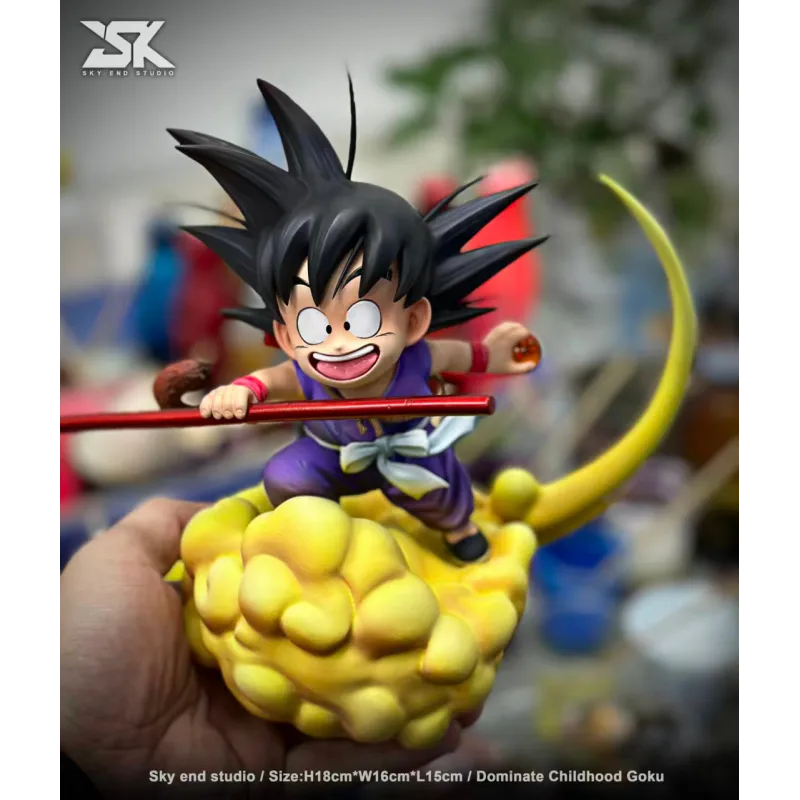 Dragon Ball Cloud Kid Goku - Figura Collectible Sky End Studio