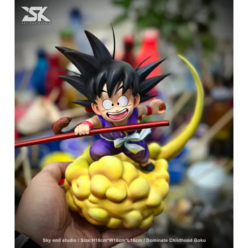 Dragon Ball Cloud Kid Goku - Figura Collectible Sky End Studio