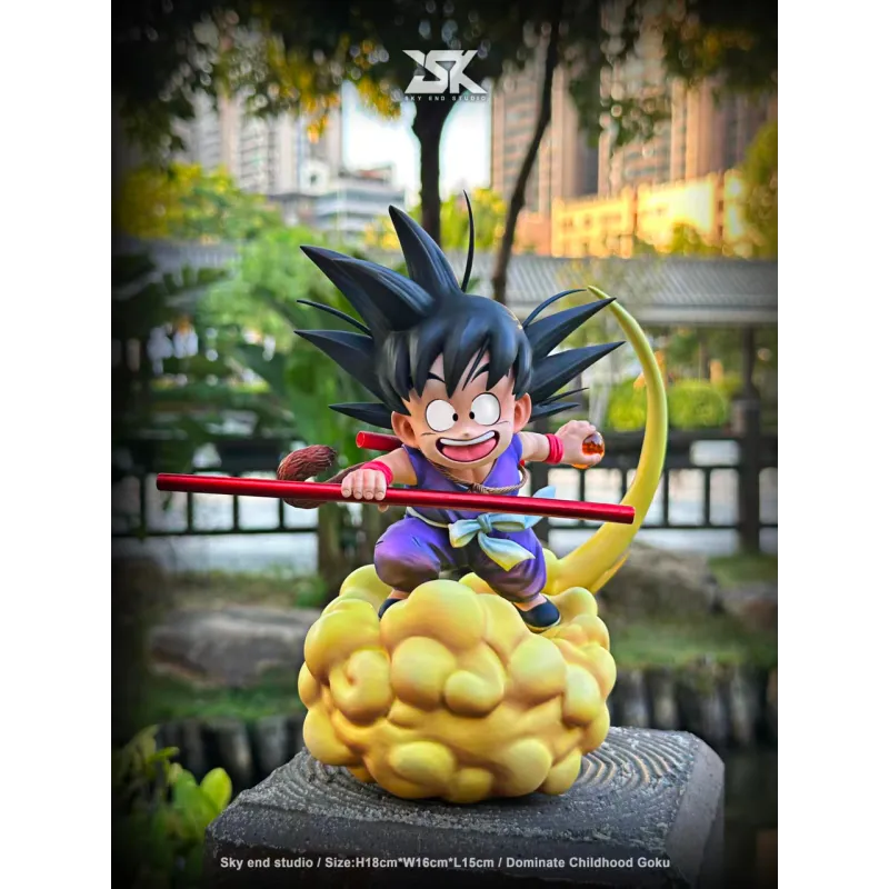 Dragon Ball Cloud Kid Goku - Figura Collectible Sky End Studio