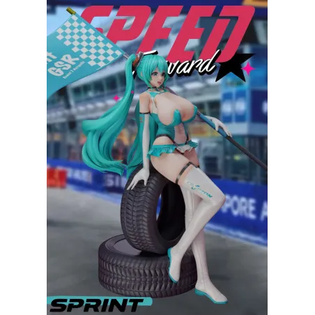 Project Sekai Racing Girl Hatsune Miku SC Studio