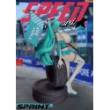 Project Sekai Racing Girl Hatsune Miku SC Studio