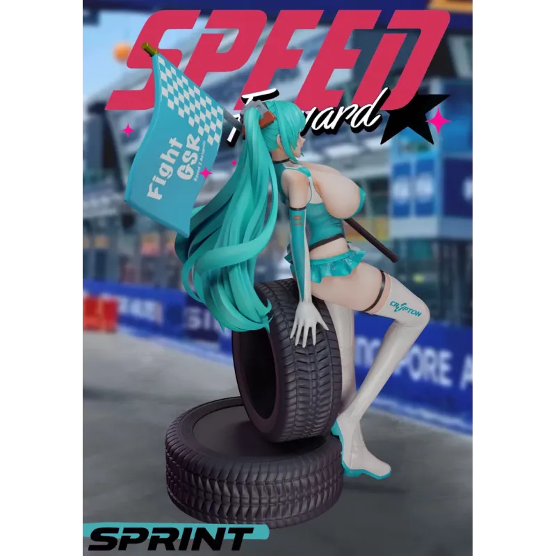 Project Sekai Racing Girl Hatsune Miku SC Studio