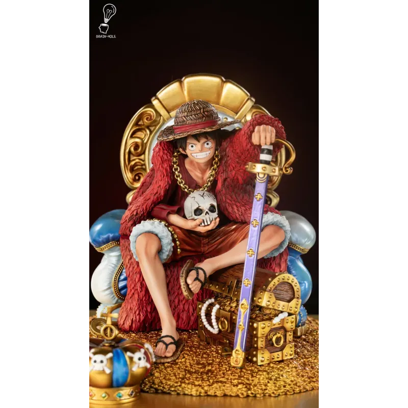 One Piece Luffy Throne Brain Hole