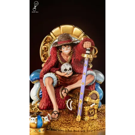 One Piece Luffy Throne Brain Hole