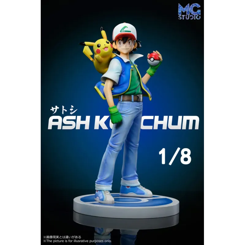 Pokemon Ash Ketchum 1/8 MG Studio
