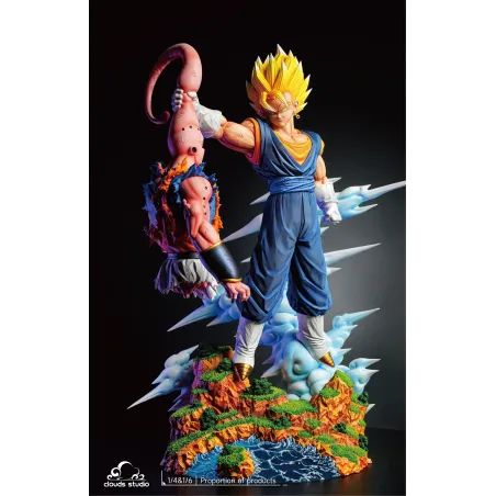 Dragon Ball Z Vegetto vs Buuhan Clouds Studio