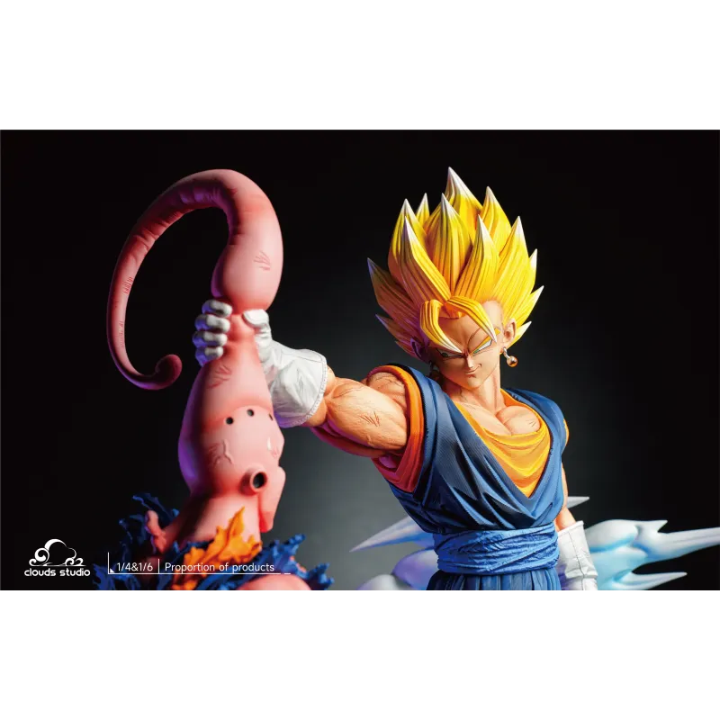 Dragon Ball Z Vegetto vs Buuhan Clouds Studio