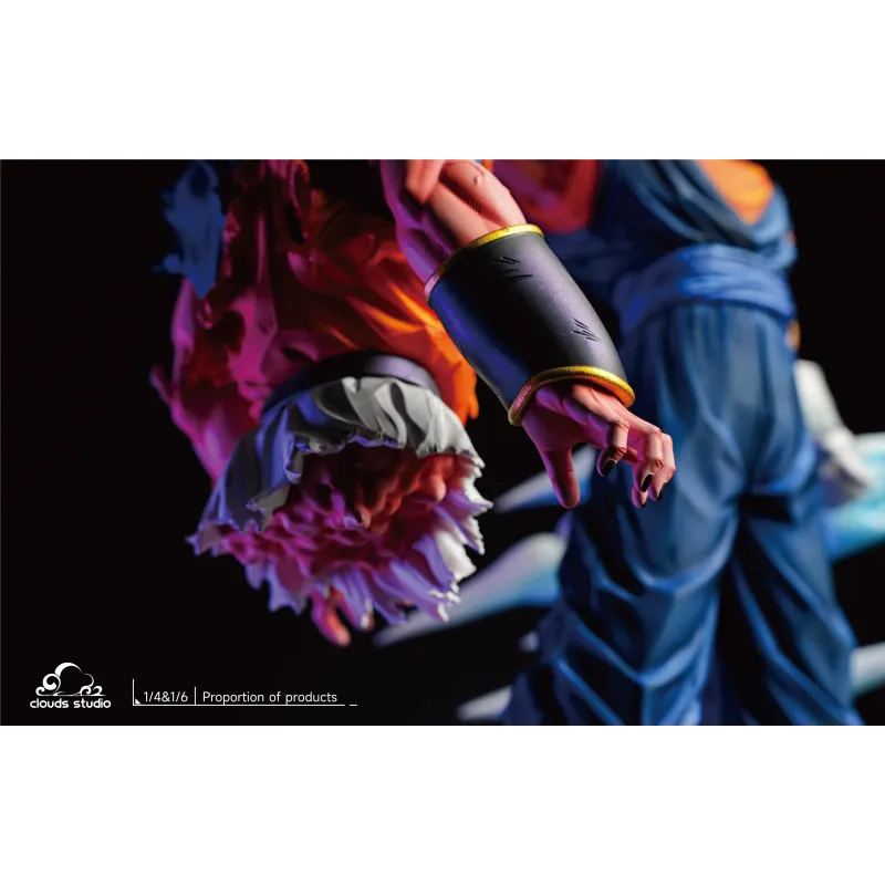 Dragon Ball Z Vegetto vs Buuhan Clouds Studio