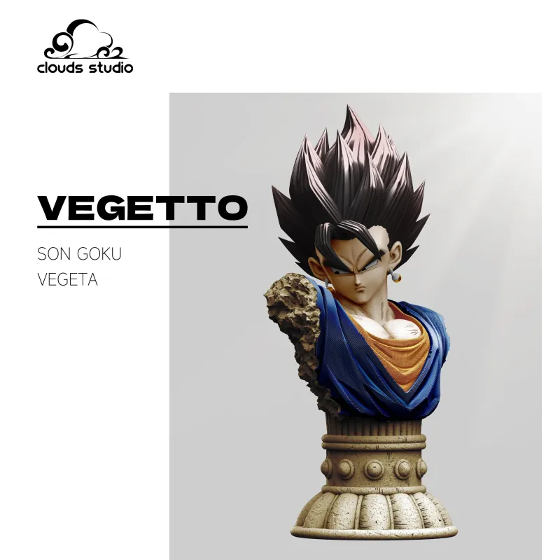 Dragon Ball Z Vegetto vs Buuhan Clouds Studio