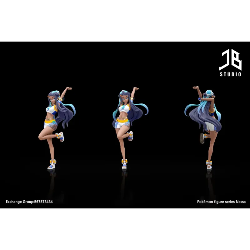 Pokémon Nessa Gym Leader of Hulbury Stadium JB Studio