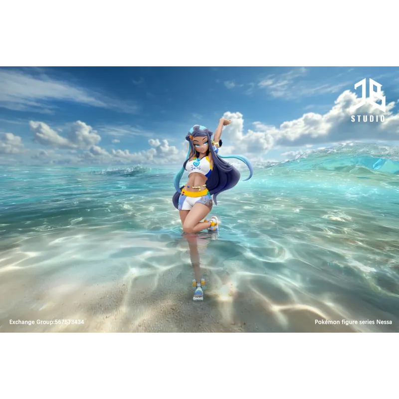 Pokémon Nessa Gym Leader of Hulbury Stadium JB Studio