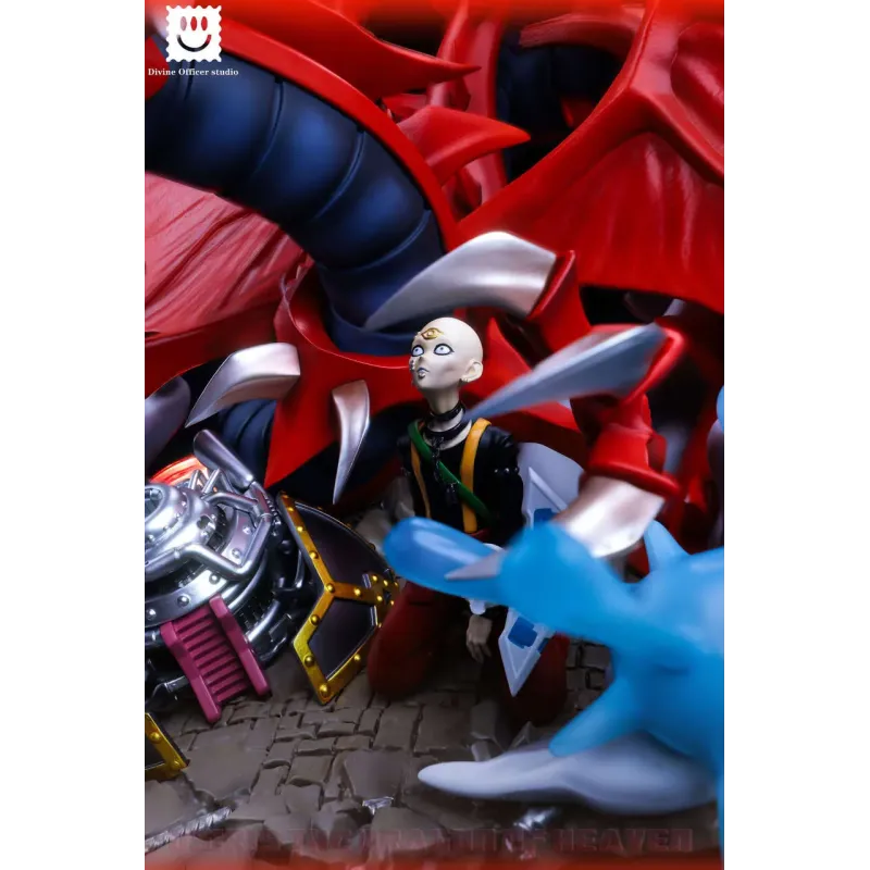 YuGiOh! The Three Phantom Gods Series 02 Slifer the Sky Dragon & Silent Doll Divine Officer Studio