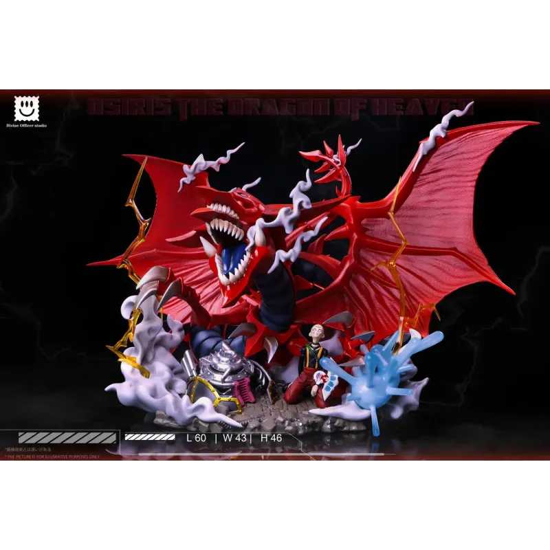 YuGiOh! The Three Phantom Gods Series 02 Slifer the Sky Dragon & Silent Doll Divine Officer Studio