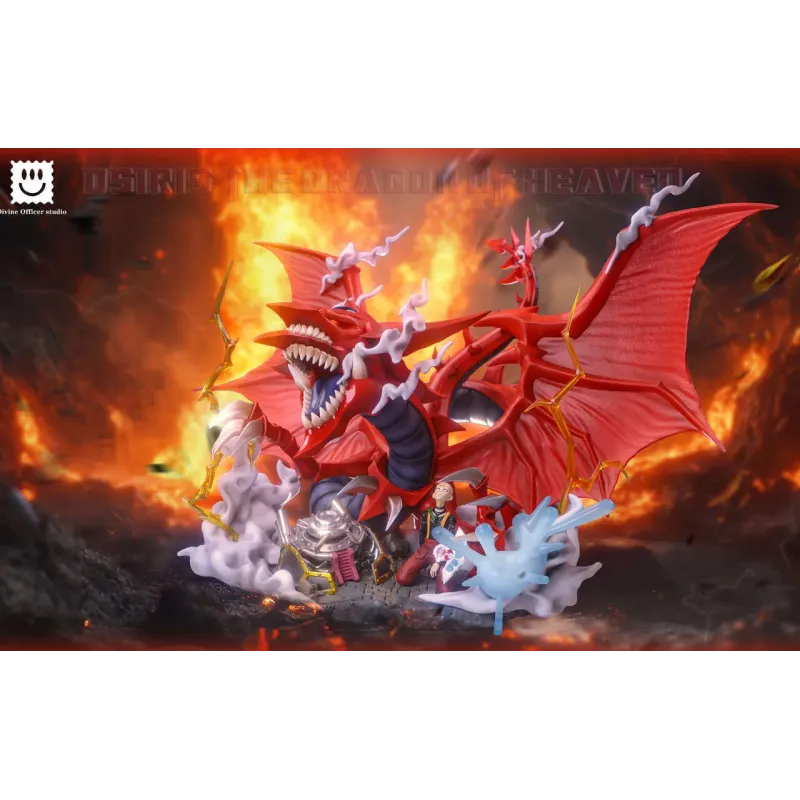 YuGiOh! The Three Phantom Gods Series 02 Slifer the Sky Dragon & Silent Doll Divine Officer Studio