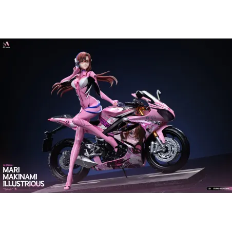 Neon Genesis Evangelion Motorcycle Girl Mari Makinami SX Studio