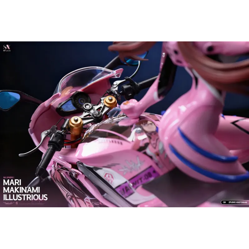 Neon Genesis Evangelion Motorcycle Girl Mari Makinami SX Studio