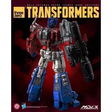 Transformers MDLX Optimus Prime Comic Book Edition Threezero