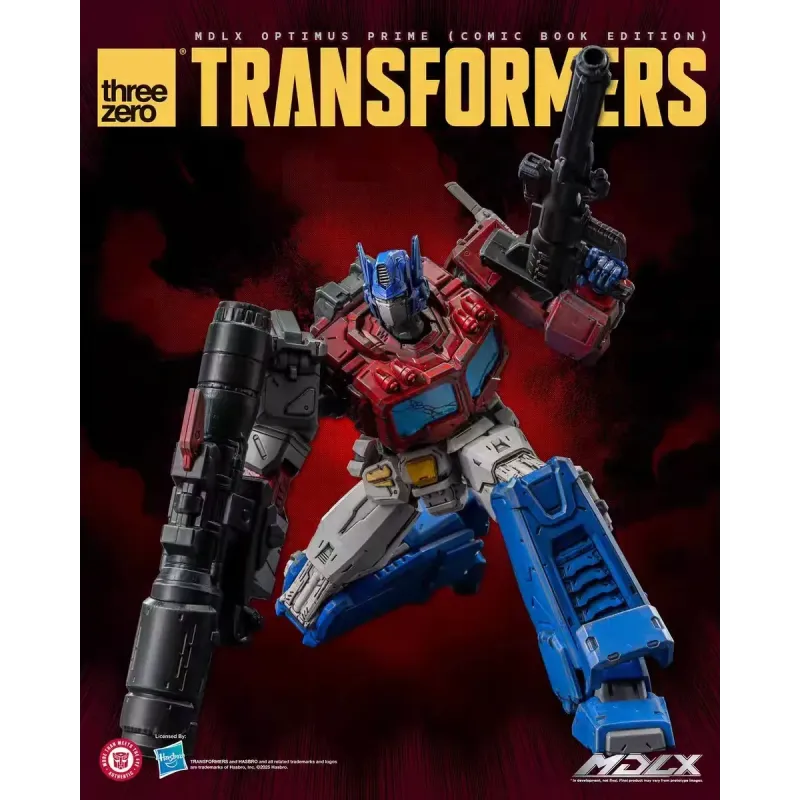 Transformers MDLX Optimus Prime Comic Book Edition Threezero