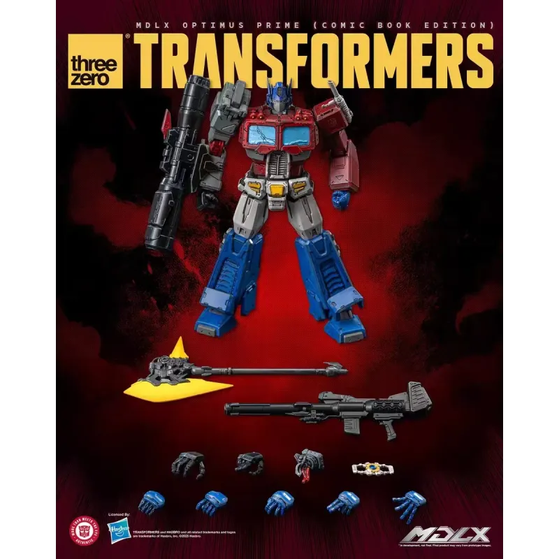 Transformers MDLX Optimus Prime Comic Book Edition Threezero