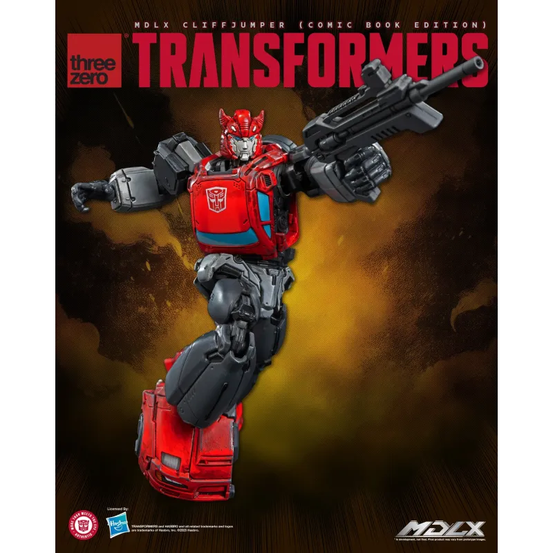 Transformers MDLX Cliffjumper Comic Book Edition Threezero