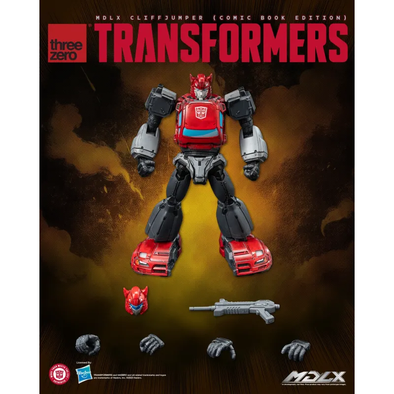 Transformers MDLX Cliffjumper Comic Book Edition Threezero