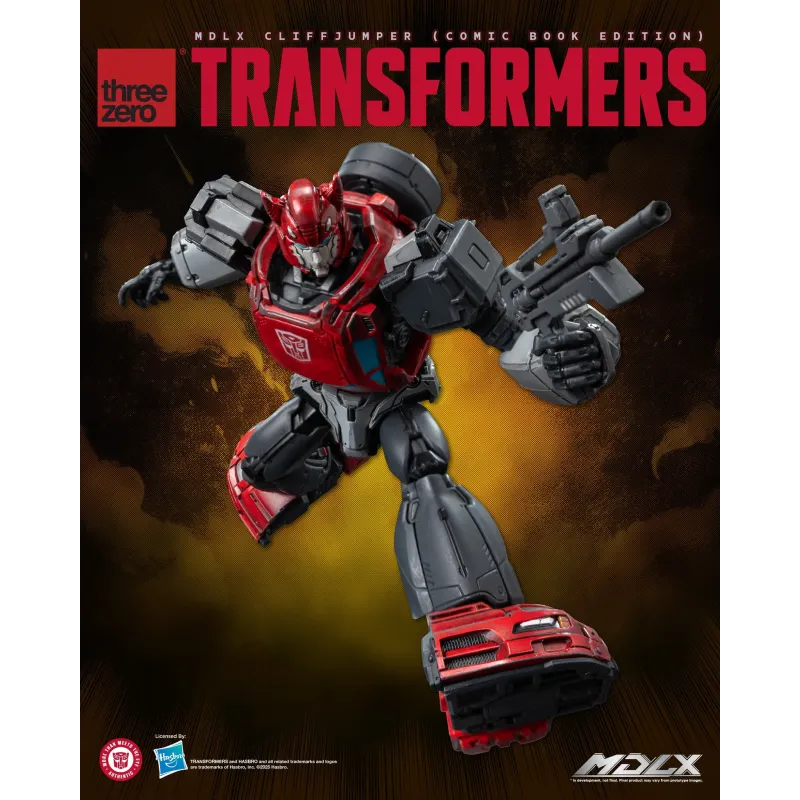 Transformers MDLX Cliffjumper Comic Book Edition Threezero