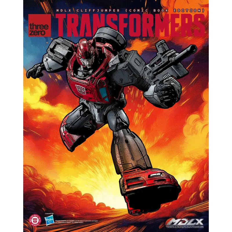 Transformers MDLX Cliffjumper Comic Book Edition Threezero