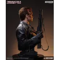 Terminator 2 T-800 Battle Damaged (Mechanical) Life Size Bust Queen Studios