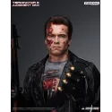 Terminator 2 T-800 Battle Damaged (Mechanical) Life Size Bust Queen Studios