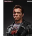 Terminator 2 T-800 Battle Damaged (Mechanical) Life Size Bust Queen Studios