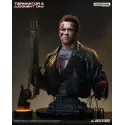 Terminator 2 T-800 Battle Damaged (Mechanical) Life Size Bust Queen Studios