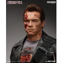 Terminator 2 T-800 Battle Damaged (Mechanical) Life Size Bust Queen Studios