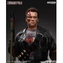 Terminator 2 T-800 Battle Damaged (Mechanical) Life Size Bust Queen Studios