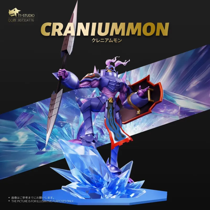 Digimon Royal Knights Series Duftmon X Craniummon T1 Studio