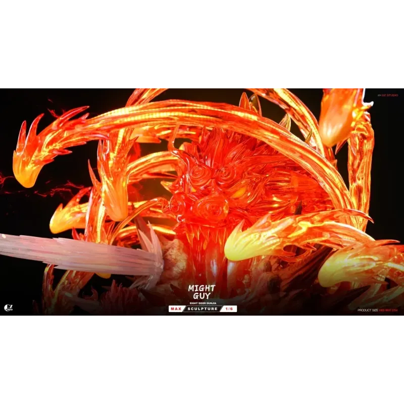 Naruto Shippuden Azure Beast Eight Gates's Might Guy GZ Studio