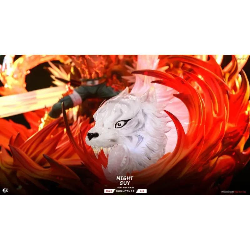 Naruto Shippuden Azure Beast Eight Gates's Might Guy GZ Studio