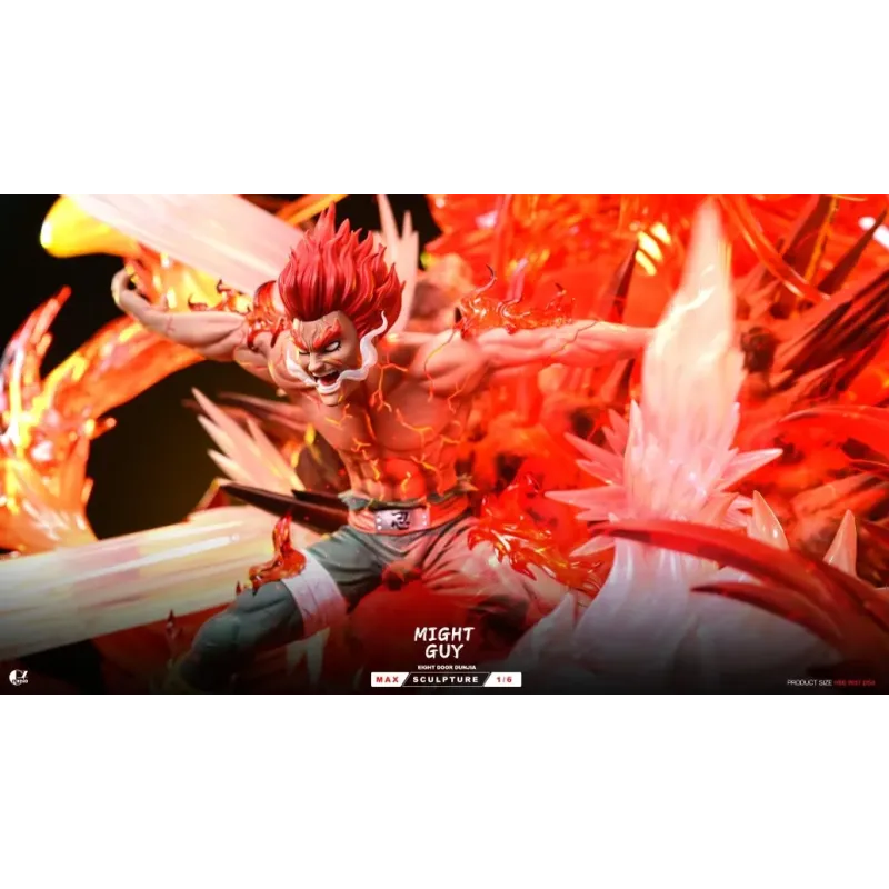 Naruto Shippuden Azure Beast Eight Gates's Might Guy GZ Studio